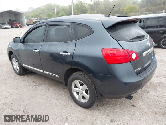 2012 Nissan Rogue S with VIN JN8AS5MT8CW295340, listed as a IAAI auction lot 41837677 with 40,558 mi miles. Bid and sale history available at carsss.com. Image 3.