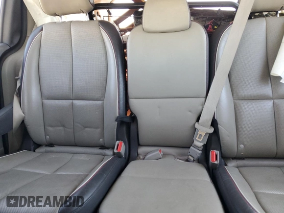 2017 Kia Sedona LX with VIN KNDMB5C19H6338583, listed as a Copart auction lot 48574955 with 140,765 mi miles and Salvage Title. Bid and sale history available at carsss.com. Image 10.