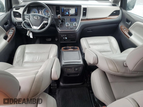 2016 Toyota Sienna Limited with VIN 5TDDK3DC8GS130925, listed as a Copart auction lot 60163985 with 157,507 mi miles and Salvage title. Bid and sale history available at DreamBid. Image 8.