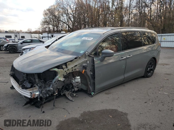 2021 Chrysler Pacifica Hybrid Limited z VIN 2C4RC1S71MR569059, wystawiony jako Copart lot #81278244 z przebiegiem 27 662 mil mil oraz Szkoda całkowita • Salvage title. Historia ofert i sprzedaży dostępna na DreamBid. Obrazek 1.