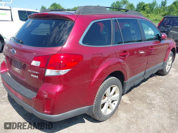 2013 Subaru Outback Premium with VIN 4S4BRBCC6D3271788, listed as a IAAI auction lot 42655533 with 135,805 mi miles and . Bid and sale history available at DreamBid. Image 4.