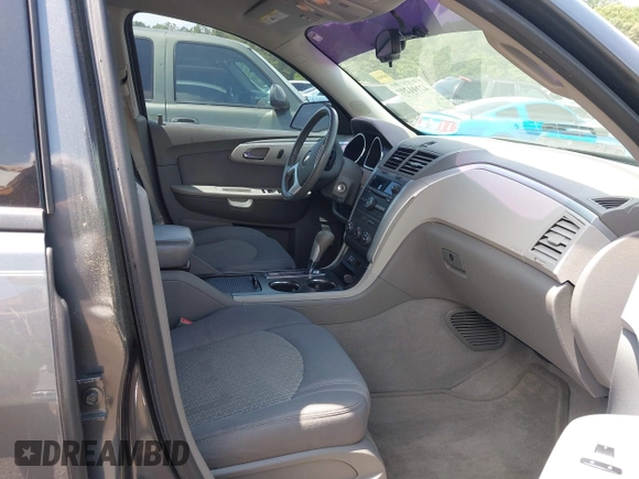 2012 Chevrolet Traverse LS with VIN 1GNKRFED2CJ399254, listed as a IAAI auction lot 42101291 with 162,605 mi miles and . Bid and sale history available at DreamBid. Image 5.