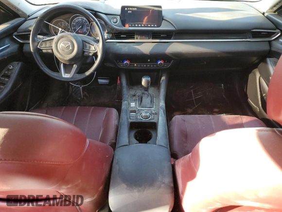 2021 Mazda 6 Carbon Edition with VIN JM1GL1WY0M1610974, listed as a Copart auction lot 84961604 with 55,107 mi miles and Salvage Title. Bid and sale history available at DreamBid. Image 8.