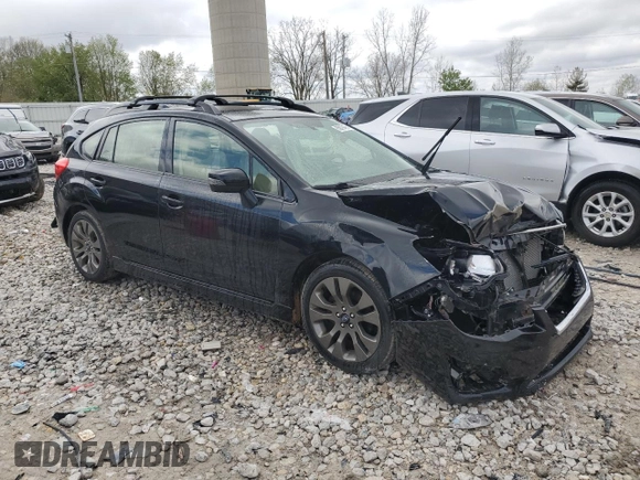 2016 Subaru Impreza Special Sports Limited with VIN JF1GPAU65G8251726, listed as a Copart auction lot 55079495 with 107,700 mi miles and Clean title. Bid and sale history available at DreamBid. Image 4.