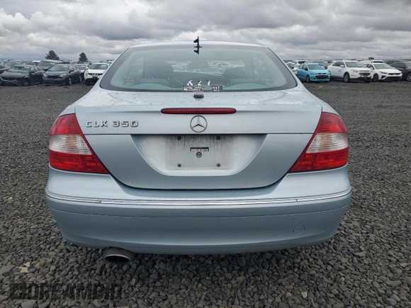 2006 Mercedes-Benz CLK-Class 3.5L with VIN WDBTJ56H86F195984, listed as a Copart auction lot 76540704 with 126,969 mi miles and Salvage Title. Bid and sale history available at carsss.com. Image 6.