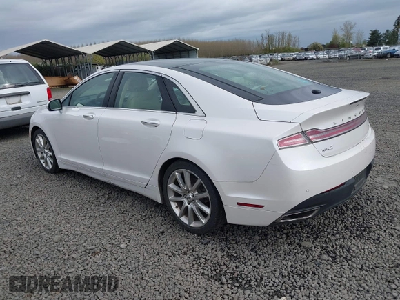 2015 Lincoln MKZ Hybrid with VIN 3LN6L2LUXFR606809, listed as a IAAI auction lot 41976918 with 169,999 mi miles and . Bid and sale history available at DreamBid. Image 3.