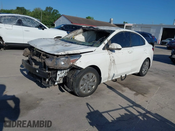 2020 Kia Rio LX with VIN 3KPA24AD1LE296424, listed as a IAAI auction lot 41992256 with Not Provided miles and . Bid and sale history available at DreamBid. Image 17.