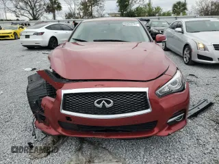 2016 Infiniti Q50 Premium with VIN JN1EV7AP8GM302802, listed as a Copart auction lot 88995315 with Not provided miles and Salvage title. Bid and sale history available at DreamBid. Image 5.