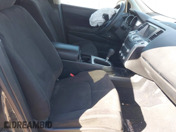 2013 Nissan Murano SL with VIN JN8AZ1MU7DW214116, listed as a IAAI auction lot 40672689 with Not provided miles and . Bid and sale history available at DreamBid. Image 5.