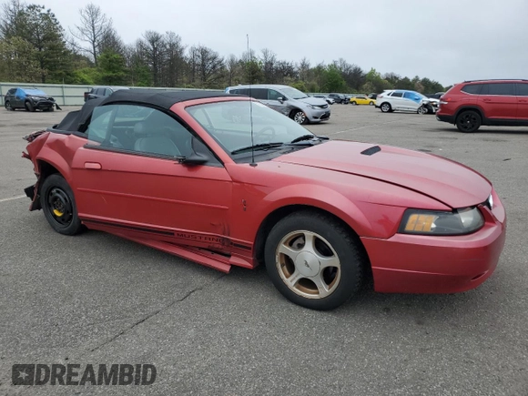 2001 Ford Mustang Deluxe с VIN 1FAFP444X1F234869, выставлен на аукционе Copart как лот 57380035 с пробегом 84 074 миль миль и Списание • Salvage title. История ставок и продаж доступна на DreamBid. Изображение 4.