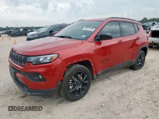 2025 Jeep Compass Latitude с VIN 3C4NJDBN1ST531720, выставлен на аукционе Copart как лот 65575105 с пробегом 2 918 миль миль и Списание • Salvage title. История ставок и продаж доступна на DreamBid. Изображение 1.