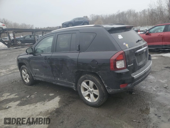 2015 Jeep Compass High Altitude Edition with VIN 1C4NJDEB5FD395511, listed as a Copart auction lot 46910975 with 81,622 mi miles and Salvage Title. Bid and sale history available at carsss.com. Image 2.