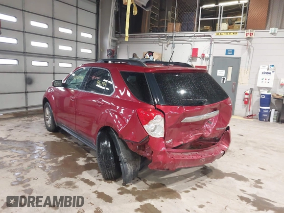 2013 Chevrolet Equinox LT with VIN 2GNALDEK5D6257821, listed as a IAAI auction lot 41709959 with 138,744 mi miles. Bid and sale history available at carsss.com. Image 6.