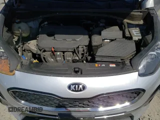 2020 Kia Sportage EX with VIN KNDPN3AC8L7780402, listed as a Copart auction lot 55964355 with 91,728 mi miles and Salvage title. Bid and sale history available at DreamBid. Image 11.