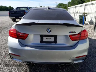 2015 BMW M4 with VIN WBS3R9C58FK334216, listed as a Copart auction lot 61497804 with 112,191 mi miles and Salvage Title. Bid and sale history available at carsss.com. Image 6.