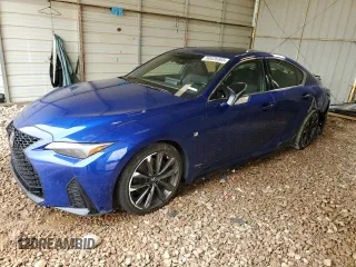2023 Lexus IS 350 F Sport z VIN JTHGZ1B20P5068237, wystawiony jako Copart lot #60028365 z przebiegiem 24 550 mil mil oraz Szkoda całkowita • Salvage title. Historia ofert i sprzedaży dostępna na DreamBid. Obrazek 1.