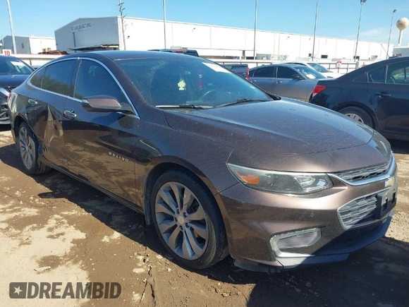 2016 Chevrolet Malibu Premier with VIN 1G1ZH5SX3GF212768, listed as a IAAI auction lot 41466904 with 91,857 mi miles and . Bid and sale history available at DreamBid. Image 1.