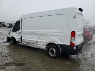 2018 Ford Transit with VIN 1FTYR2CM2JKA17181, listed as a Copart auction lot 45271495 with 129,792 mi miles and Salvage Title. Bid and sale history available at carsss.com. Image 2.
