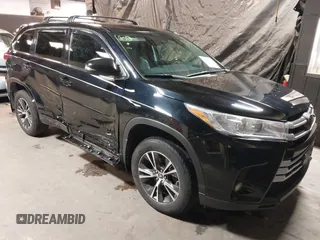 2018 Toyota Highlander LE with VIN 5TDBZRFH4JS820340, listed as a IAAI auction lot 41221682 with 121,243 mi miles and . Bid and sale history available at DreamBid. Image 1.