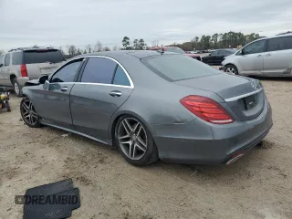 2017 Mercedes-Benz S 550 with VIN WDDUG8FB0HA298971, listed as a Copart auction lot 88958575 with 51,426 mi miles and Salvage Title. Bid and sale history available at carsss.com. Image 2.