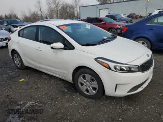 2017 Kia Forte LX with VIN 3KPFK4A73HE085281, listed as a Copart auction lot 47252125 with 0 mi miles and Salvage Title. Bid and sale history available at carsss.com. Image 4.