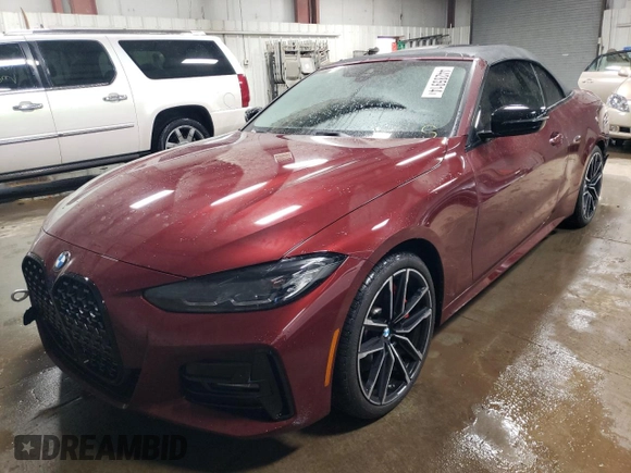2023 BMW 4 Series 430i xDrive with VIN WBA43AT00PCL85060, listed as a Copart auction lot 44285914 with 11,394 mi miles and . Bid and sale history available at DreamBid. Image 1.