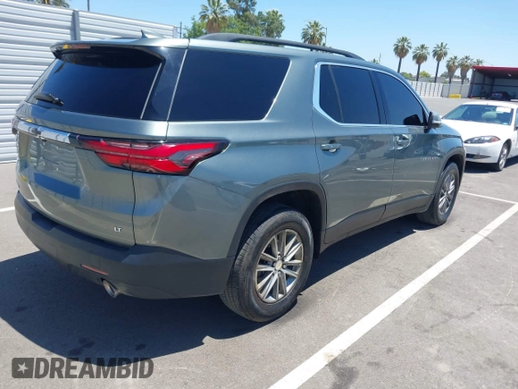2022 Chevrolet Traverse LT Cloth с VIN 1GNERGKW3NJ171548, выставлен на аукционе IAAI как лот 42506970 с пробегом 39 719 миль миль и . История ставок и продаж доступна на DreamBid. Изображение 4.