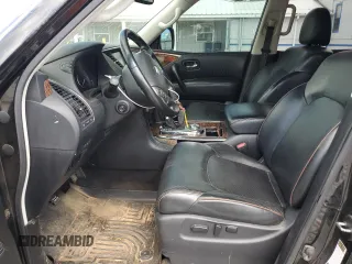 2020 Nissan Armada SL with VIN JN8AY2NC3L9618493, listed as a Copart auction lot 52417744 with 124,939 mi miles and Salvage Title. Bid and sale history available at carsss.com. Image 7.