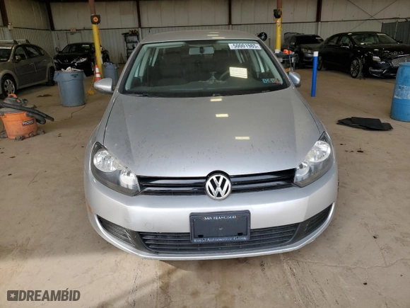 2013 Volkswagen Golf w/Conv & Sunroof with VIN WVWDB7AJ4DW129499, listed as a Copart auction lot 50001985 with 185,098 mi miles and Salvage Title. Bid and sale history available at carsss.com. Image 5.
