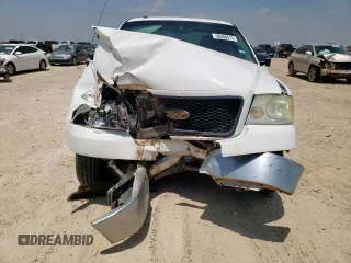 2006 Ford F-150 XLT with VIN 1FTPW12V26KD80614, listed as a Copart auction lot 58308615 with 159,508 mi miles and Salvage title. Bid and sale history available at DreamBid. Image 5.