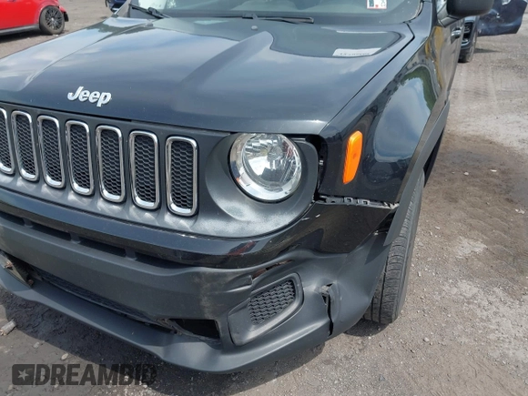 2017 Jeep Renegade Sport z VIN ZACCJBABXHPF35851, wystawiony jako IAAI lot #42705605 z przebiegiem 141 831 mil mil oraz . Historia ofert i sprzedaży dostępna na DreamBid. Obrazek 6.