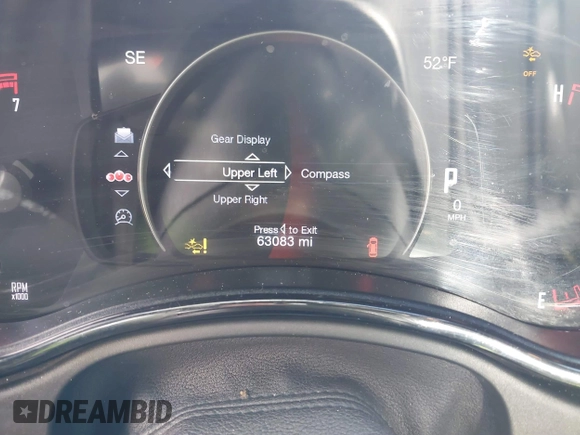 2023 Dodge Durango R/T Plus with VIN 1C4SDHCT5PC553205, listed as a IAAI auction lot 41740140 with 63,083 mi miles and . Bid and sale history available at DreamBid. Image 7.