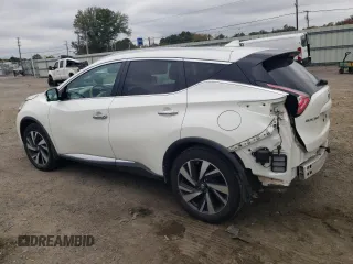 2017 Nissan Murano Platinum z VIN 5N1AZ2MG3HN124254, wystawiony jako Copart lot #76585093 z przebiegiem 102 764 mil mil oraz Szkoda całkowita • Salvage title. Historia ofert i sprzedaży dostępna na DreamBid. Obrazek 2.
