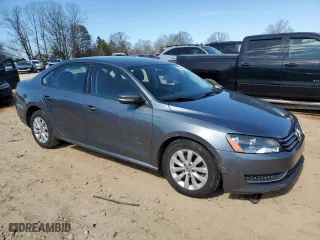 2015 Volkswagen Passat 1.8T Limited Edition with VIN 1VWAT7A30FC094740, listed as a Copart auction lot 46225695 with 120,527 mi miles and Salvage Title. Bid and sale history available at carsss.com. Image 4.
