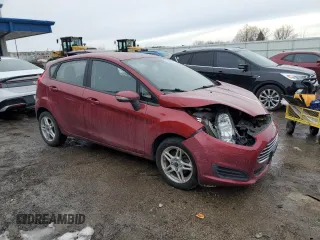2017 Ford Fiesta SE with VIN 3FADP4EJ4HM169586, listed as a Copart auction lot 46549645 with 19,403 mi miles and Non Repairable. Bid and sale history available at DreamBid. Image 4.