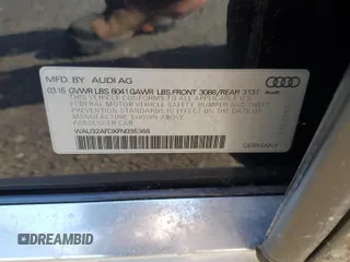 2015 Audi A8 4.0T с VIN WAU32AFDXFN035368, выставлен на аукционе Copart как лот 62078435 с пробегом Не указан миль и Чистый • Clean title. История ставок и продаж доступна на DreamBid. Изображение 12.