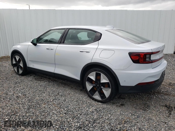 2023 Polestar 2 with VIN YSMED3KAXPL133265, listed as a Copart auction lot 79437424 with 0 mi miles and Non Repairable. Bid and sale history available at carsss.com. Image 2.