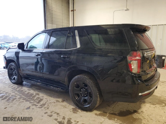 2022 Chevrolet Tahoe Commercial with VIN 1GNSKLED5NR271095, listed as a Copart auction lot 81087534 with 23,252 mi miles and Salvage Title. Bid and sale history available at carsss.com. Image 2.