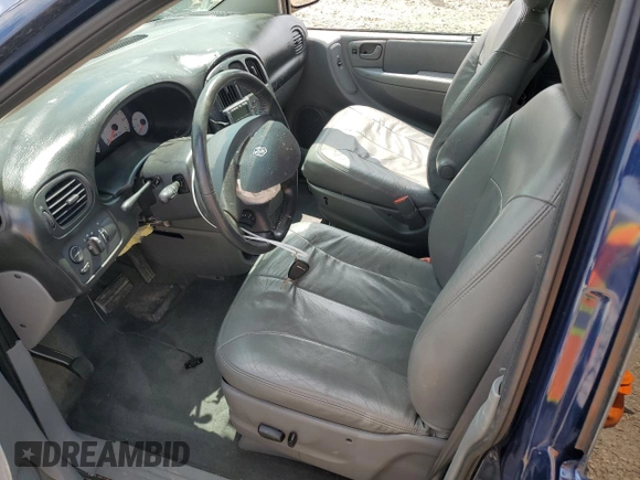 2005 Dodge Caravan SXT with VIN 2D4GP44L95R424704, listed as a Copart auction lot 61243925 with 190,608 mi miles and Salvage title. Bid and sale history available at DreamBid. Image 7.