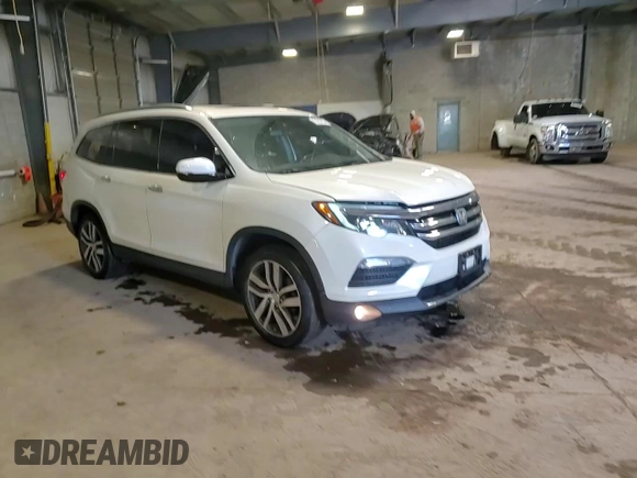 2017 Honda Pilot Elite with VIN 5FNYF6H08HB005758, listed as a Copart auction lot 53655725 with 124,218 mi miles and Salvage Title. Bid and sale history available at DreamBid. Image 15.