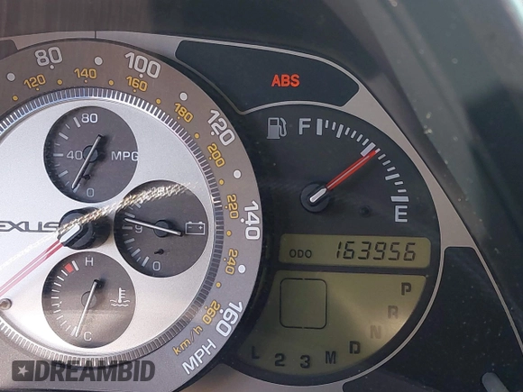 2004 Lexus IS with VIN JTHBD192340083158, listed as a IAAI auction lot 41543974 with 163,956 mi miles and . Bid and sale history available at carsss.com. Image 15.