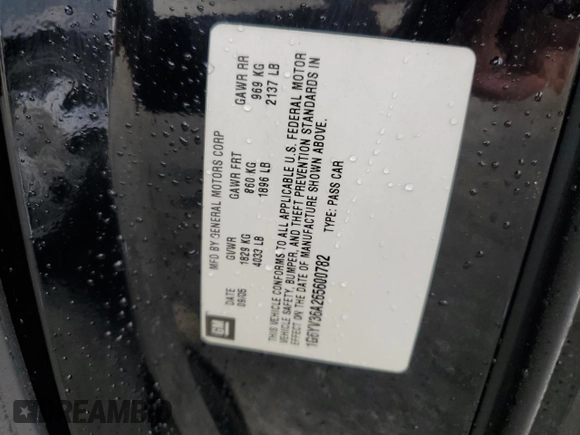 2006 Cadillac XLR z VIN 1G6YV36A265600782, wystawiony jako Copart lot #54352705 z przebiegiem 94 678 mil mil oraz Szkody całkowita. Historia ofert i sprzedaży dostępna na DreamBid. Obrazek 12.