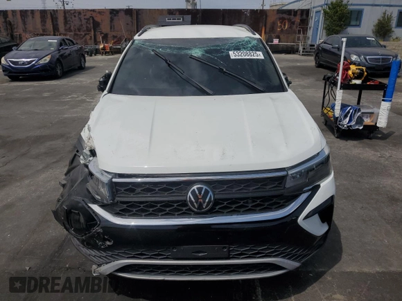 2023 Volkswagen Taos S z VIN 3VVCX7B20PM344243, wystawiony jako Copart lot #53208825 z przebiegiem 53 088 mil mil oraz Szkoda całkowita • Salvage title. Historia ofert i sprzedaży dostępna na DreamBid. Obrazek 5.