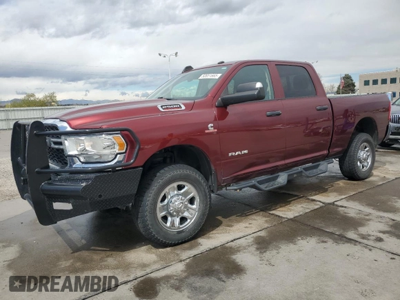 2019 Ram 2500 Tradesman with VIN 3C6UR5CL0KG669403, listed as a Copart auction lot 50651665 with 101,912 mi miles and Salvage Title. Bid and sale history available at carsss.com. Image 1.