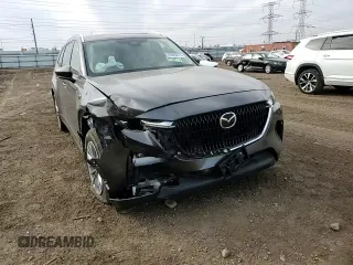 2024 Mazda CX-90 3.3 Turbo Preferred with VIN JM3KKBHD1R1114139, listed as a Copart auction lot 49285675 with 0 mi miles and Salvage Title. Bid and sale history available at carsss.com. Image 11.
