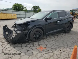 2023 Nissan Murano SV z VIN 5N1AZ2BSXPC110627, wystawiony jako Copart lot #57046925 z przebiegiem 32 617 mil mil oraz Szkoda całkowita • Salvage title. Historia ofert i sprzedaży dostępna na DreamBid. Obrazek 1.