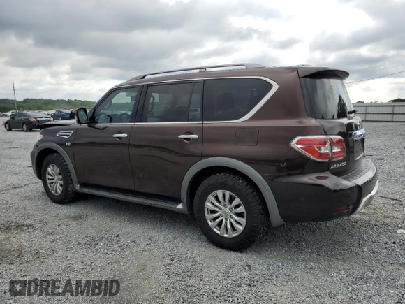 2018 Nissan Armada SV with VIN JN8AY2ND3J9050882, listed as a Copart auction lot 57383364 with 138,342 mi miles and Salvage Title. Bid and sale history available at carsss.com. Image 2.