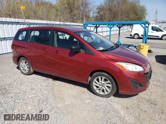 2015 Mazda 5 Touring with VIN JM1CW2CL6F0188223, listed as a Copart auction lot 53240865 with 154,034 mi miles and Clean Title. Bid and sale history available at DreamBid. Image 4.