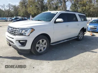 2020 Ford Expedition Max XLT with VIN 1FMJK1HT1LEA07299, listed as a Copart auction lot 47782595 with 118,484 mi miles and Non Repairable. Bid and sale history available at DreamBid. Image 1.