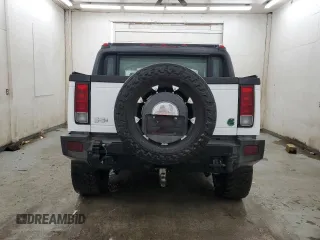 2005 Hummer H2 SUT with VIN 5GRGN22U15H123731, listed as a Copart auction lot 87680395 with 205,043 mi miles and Salvage Title. Bid and sale history available at carsss.com. Image 6.